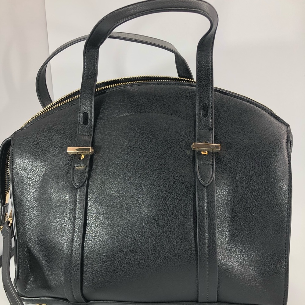 INC Handbag w/ Crossbody Strap - Black